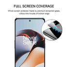 For OnePlus Ace 2 25pcs Full Glue 9H HD 3D Curved Edge Tempered Glass Film(Black) - 3
