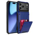 For iPhone 17 Pro Scratch-Resistant Shockproof Heavy Duty Rugged Armor Phone Case(Blue) - 1