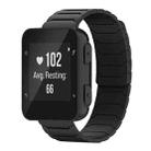 For Garmin Forerunner 35/30/35J 20mm xDfind Magnetic Silicone Watch Band(Black) - 1