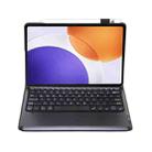 For Xiaomi Pad 7S Pro 12.5 inch Ultra-thin Detachable Bluetooth Keyboard Leather Tablet Case(Black) - 2