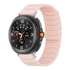 For Samsung Galaxy Watch8 / 8 Classic xDfind Magnetic Silicone Watch Band(Pink Sand) - 1