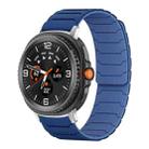For Samsung Galaxy Watch8 / 8 Classic xDfind Magnetic Silicone Watch Band(Navy Blue) - 1