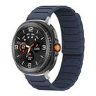 For Samsung Galaxy Watch8 / 8 Classic xDfind Magnetic Silicone Watch Band(Midnight Blue) - 1