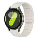 For Samsung Galaxy Watch 7 / 6 / 5 / FE xDfind Magnetic Silicone Watch Band(Starlight) - 1