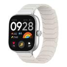 For Xiaomi Smart Band 9 Pro/8 Pro/Redmi Watch 5/4 xDfind Magnetic Silicone Watch Band(Starlight) - 1