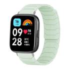 For Redmi Watch 3 Active / Watch 3 Lite xDfind Magnetic Silicone Watch Band(Mint Green) - 1
