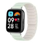 For Redmi Watch 3 Active / Watch 3 Lite xDfind Magnetic Silicone Watch Band(Mint Green Starlight) - 1