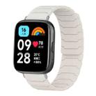For Redmi Watch 3 Active / Watch 3 Lite xDfind Magnetic Silicone Watch Band(Starlight) - 1