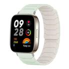 For Redmi Watch 3 xDfind Magnetic Silicone Watch Band(Mint Green Starlight) - 1