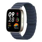 For Redmi Watch 3 xDfind Magnetic Silicone Watch Band(Midnight Blue) - 1