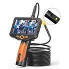 TESLONG NTS300 5 Inch Large Screen Industrial Endoscope Auto Repair Tools, Model:8mm Dual Lens / 15m - 1