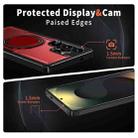 For Samsung Galaxy S25 Ultra 5G Metal 360 Degree Rotation Holder MagSafe Phone Case(Red) - 3