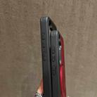 For Samsung Galaxy S25 / S24 5G Metal 360 Degree Rotation Holder MagSafe Phone Case(Red) - 3