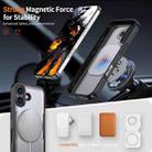 For iPhone 17 Metal 360 Degree Rotation Holder MagSafe Phone Case(Grey) - 2