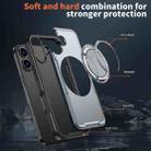 For iPhone 17 Metal 360 Degree Rotation Holder MagSafe Phone Case(Grey) - 3