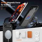 For iPhone 17 Air Metal 360 Degree Rotation Holder MagSafe Phone Case(Black) - 2