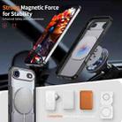 For iPhone 17 Air Metal 360 Degree Rotation Holder MagSafe Phone Case(Grey) - 2