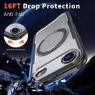 For iPhone 17 Air Metal 360 Degree Rotation Holder MagSafe Phone Case(Grey) - 3