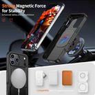 For iPhone 17 Pro Metal 360 Degree Rotation Holder MagSafe Phone Case(Black) - 2