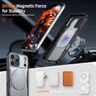 For iPhone 17 Pro Metal 360 Degree Rotation Holder MagSafe Phone Case(Grey) - 2