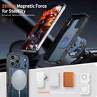 For iPhone 17 Pro Metal 360 Degree Rotation Holder MagSafe Phone Case(Navy Blue) - 2