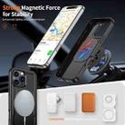 For iPhone 16 Pro Max Metal 360 Degree Rotation Holder MagSafe Phone Case(Black) - 2