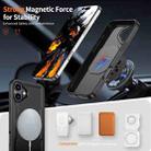 For iPhone 16 Plus Metal 360 Degree Rotation Holder MagSafe Phone Case(Black) - 2