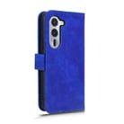 For Fujitsu Arrows Alpha F-51F Skin Feel Magnetic Flip Leather Phone Case(Blue) - 3