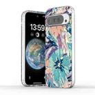 For Google Pixel 10 Electroplated Symphony Phone Case(Watercolor Flower) - 1
