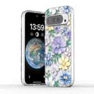 For Google Pixel 10 Pro Electroplated Symphony Phone Case(Green Grass Flower) - 1