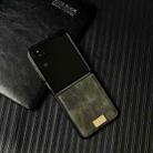 For Xiaomi Mix Flip 2 Crazy Horse Texture PU Phone Case(Green) - 2