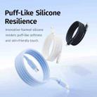 Baseus Foamed Silicone Magnetic 100W Type-C to Type-C Fast Charging Cable, Length: 1m(Black) - 2