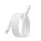 Baseus Foamed Silicone Magnetic 100W Type-C to Type-C Fast Charging Cable, Length: 1m(White) - 1