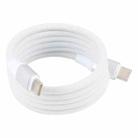 ZGA CB13 60W Type-C to Type-C Aluminum Alloy Magnetic Data Cable, Length: 1m(White) - 3
