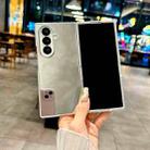 For Samsung Galaxy Z Fold7 5G Silver Edge PC Folding Phone Case(Mirror) - 2