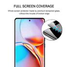 For Motorola Edge 2023 Full Glue 9H HD 3D Curved Edge Tempered Glass Film(Black) - 3