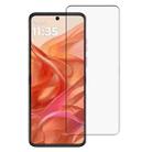 For Motorola Razr 50 Full Glue 9H HD 3D Curved Edge Tempered Glass Film(Black) - 1