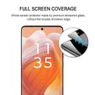 For Motorola Moto X50 Ultra Full Glue 9H HD 3D Curved Edge Tempered Glass Film(Black) - 3