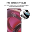 For Motorola Edge 30 Fusion 25pcs Full Glue 9H HD 3D Curved Edge Tempered Glass Film(Black) - 3