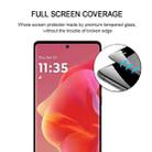 For Motorola Moto G85 25pcs Full Glue 9H HD 3D Curved Edge Tempered Glass Film(Black) - 3