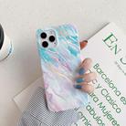 For iPhone 12 mini Laser Marble Pattern TPU Protective Case(Rainbow) - 1