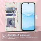 For Redmi Note 10 4G Global Flower Pattern Buckle Leather Phone Case with Lanyard(Pink Flowers) - 3
