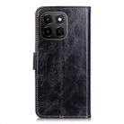 For Honor X6c 4G Retro Crazy Horse Texture Flip Leather Phone Case(Black) - 3