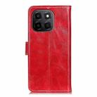 For Honor X6c 4G Retro Crazy Horse Texture Flip Leather Phone Case(Red) - 3