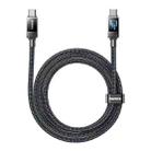REMAX CB09 PD240W Type-C to Type-C Marquee Braided Fast Charging Data Cable, Length: 1.2m(Black) - 1