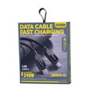 REMAX CB09 PD240W Type-C to Type-C Marquee Braided Fast Charging Data Cable, Length: 1.2m(Black) - 3