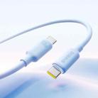 Baseus Foamed Silicone 100W Type-C to Type-C Fast Charging Cable, Length: 1m(Blue) - 1