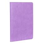 For iPad 10.2 2021 / 2020 / 2019 / Pro 10.5 Retro Pattern TPU + PU Leather Case with Holder & Card Slots(Purple) - 2