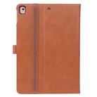 For iPad 10.2 2021 / 2020 / 2019 / Pro 10.5 Retro Pattern TPU + PU Leather Case with Holder & Card Slots(Brown) - 3