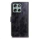 For Motorola Moto G56 5G Retro Crazy Horse Texture Leather Phone Case(Black) - 3